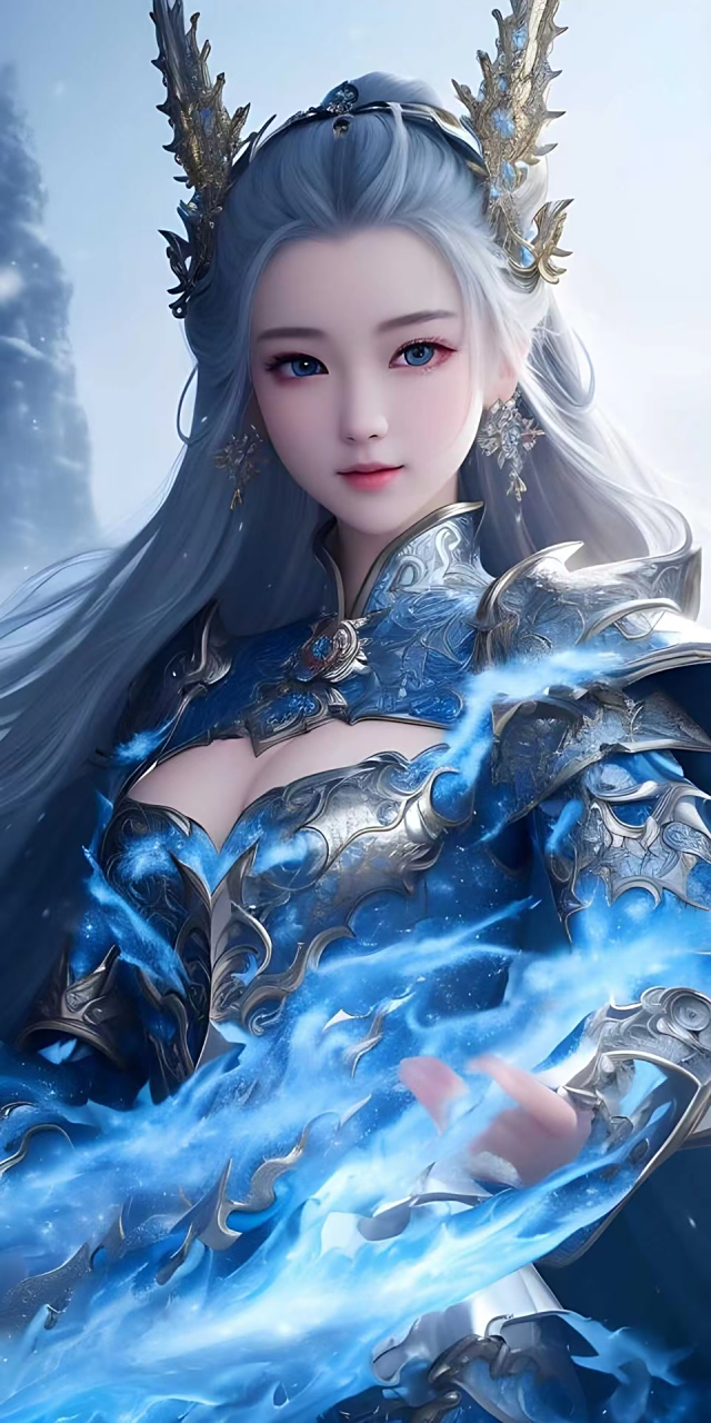 al做出来的龙女图