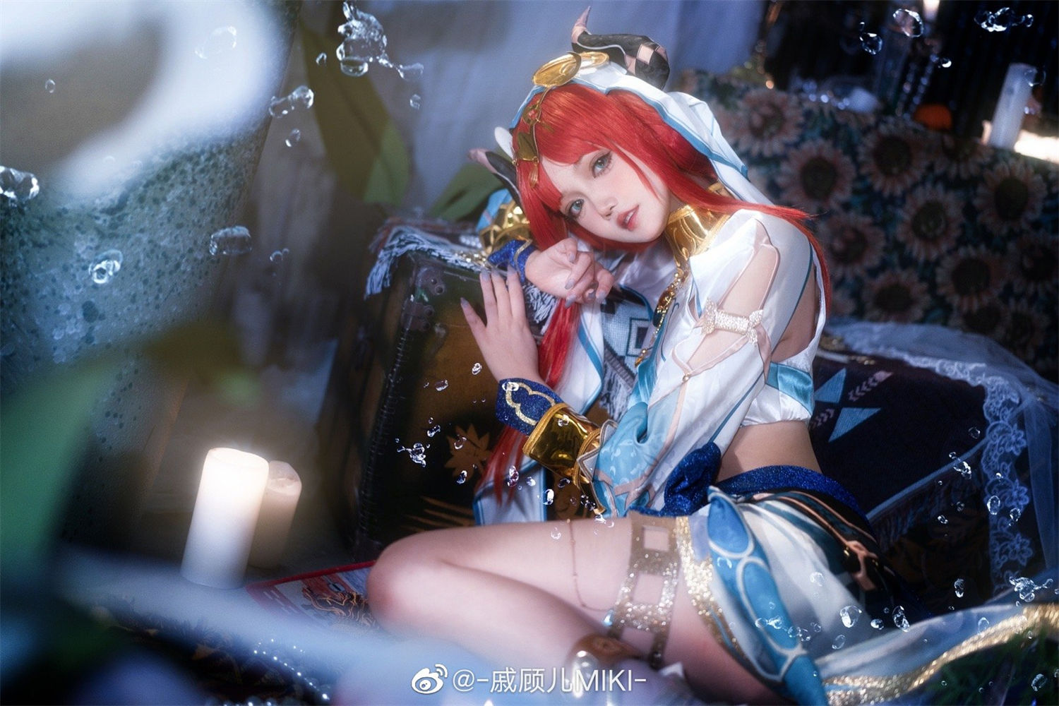 戚顾儿MIKI原神妮露cos,为你献上惊鸿一曲花神之舞 戚顾儿MIKI原神妮露cos,为你献上惊鸿一曲花神之舞