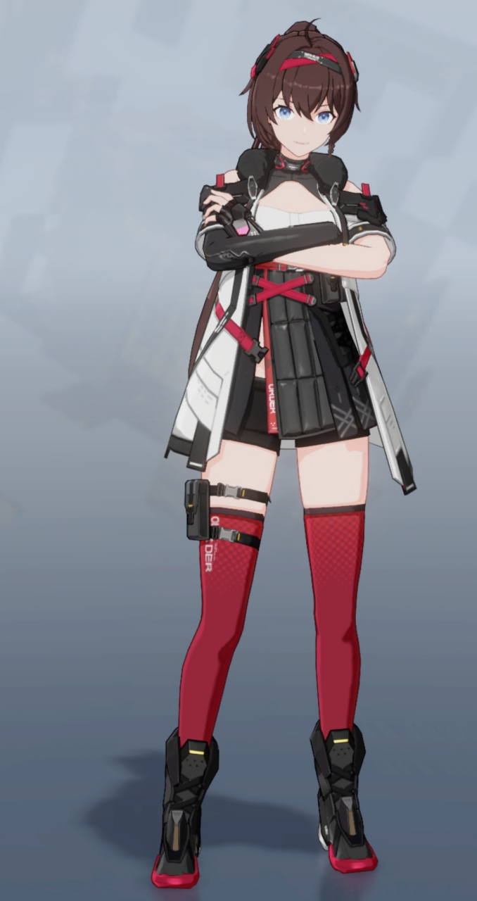 百度秋冬打卡挑战赛# #深空之眼# 朝约·薇儿丹蒂 最爱元气美少女了