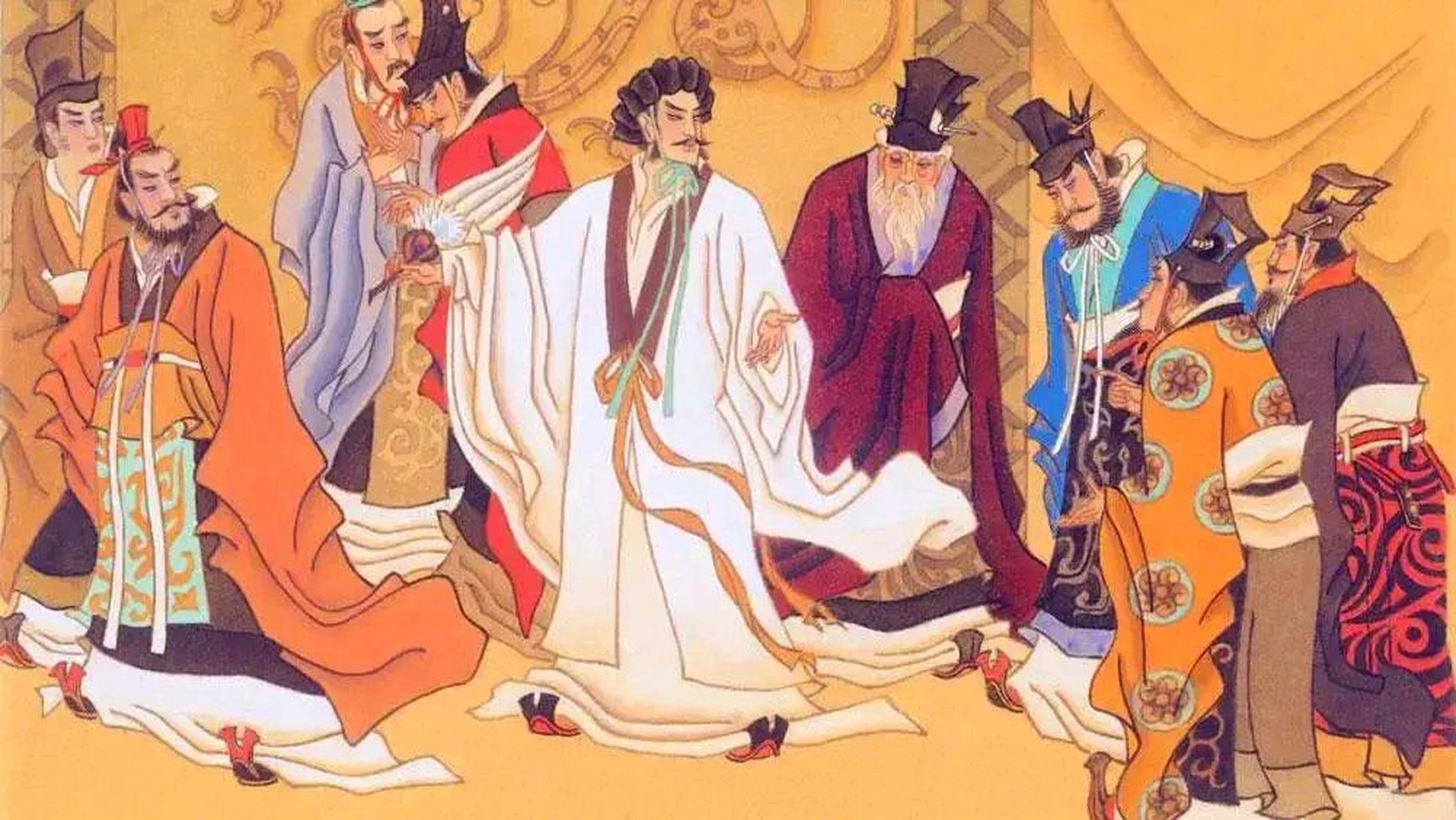 上联,诸葛亮icon舌战群儒,嘴快  下联,?