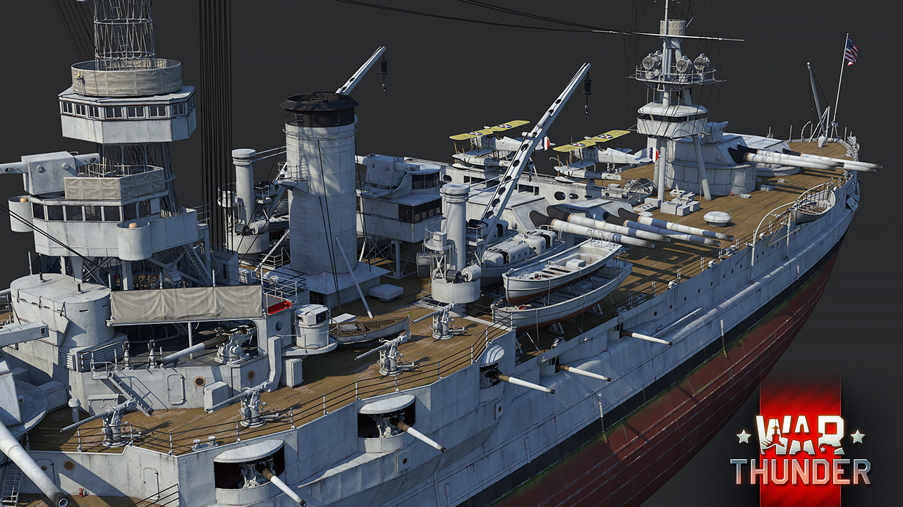 舰船欣赏:美国海军 怀俄明级战列舰