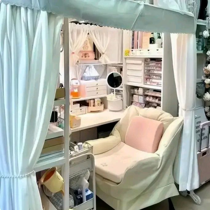 大学生宿舍装饰走红,美得不要不要的,可别忘了正事啊