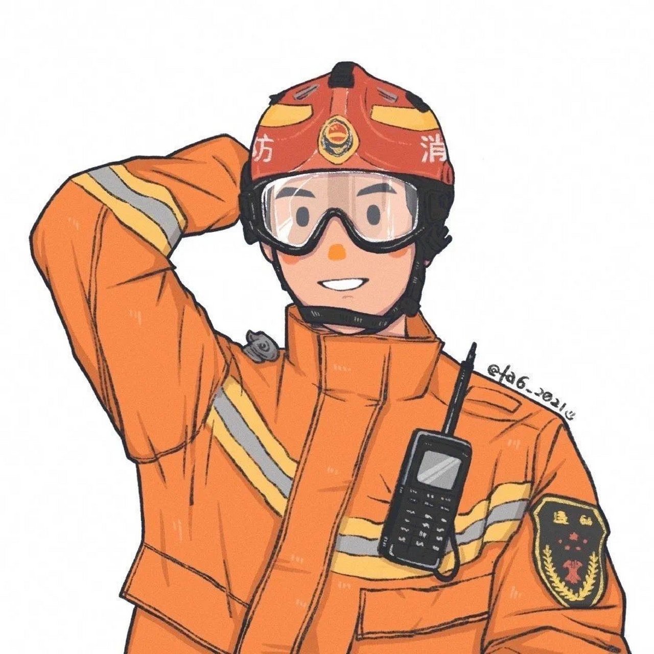 一组很伟大的头像～ by:法6_  #插画# #绘画# #动漫头像