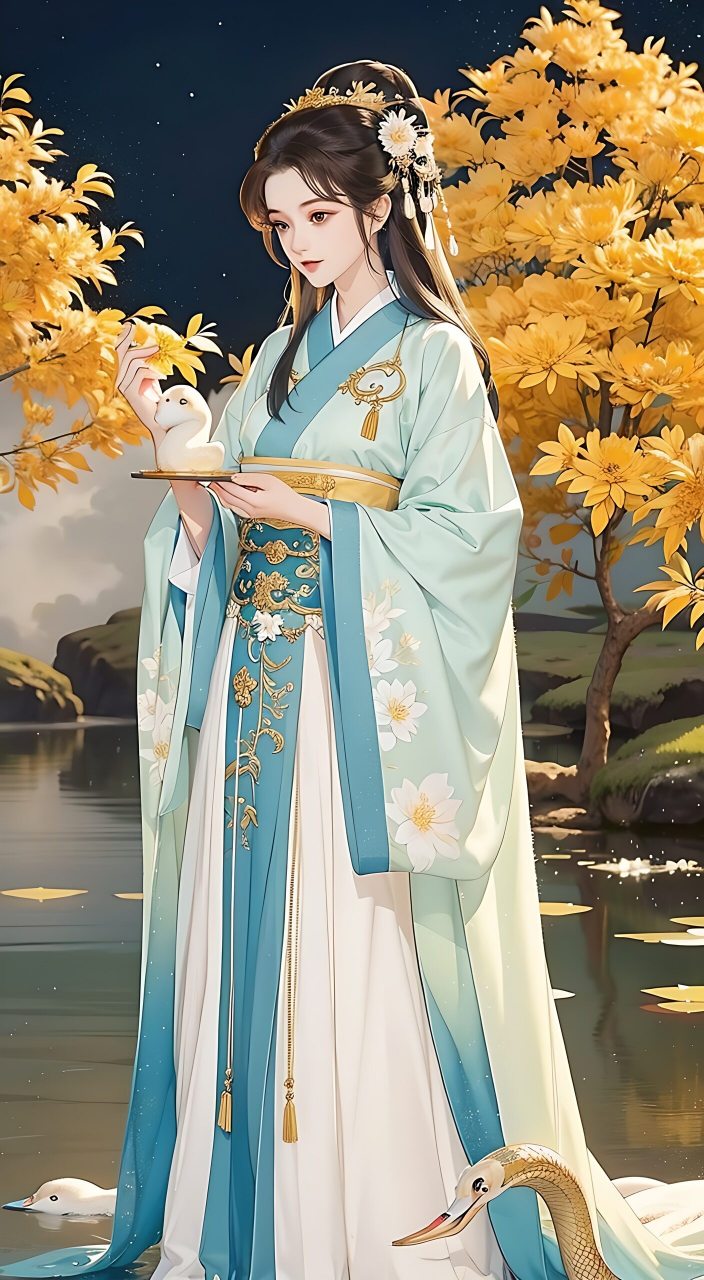 古风美女高清壁纸#ai共创计划# #ai绘画# #美女