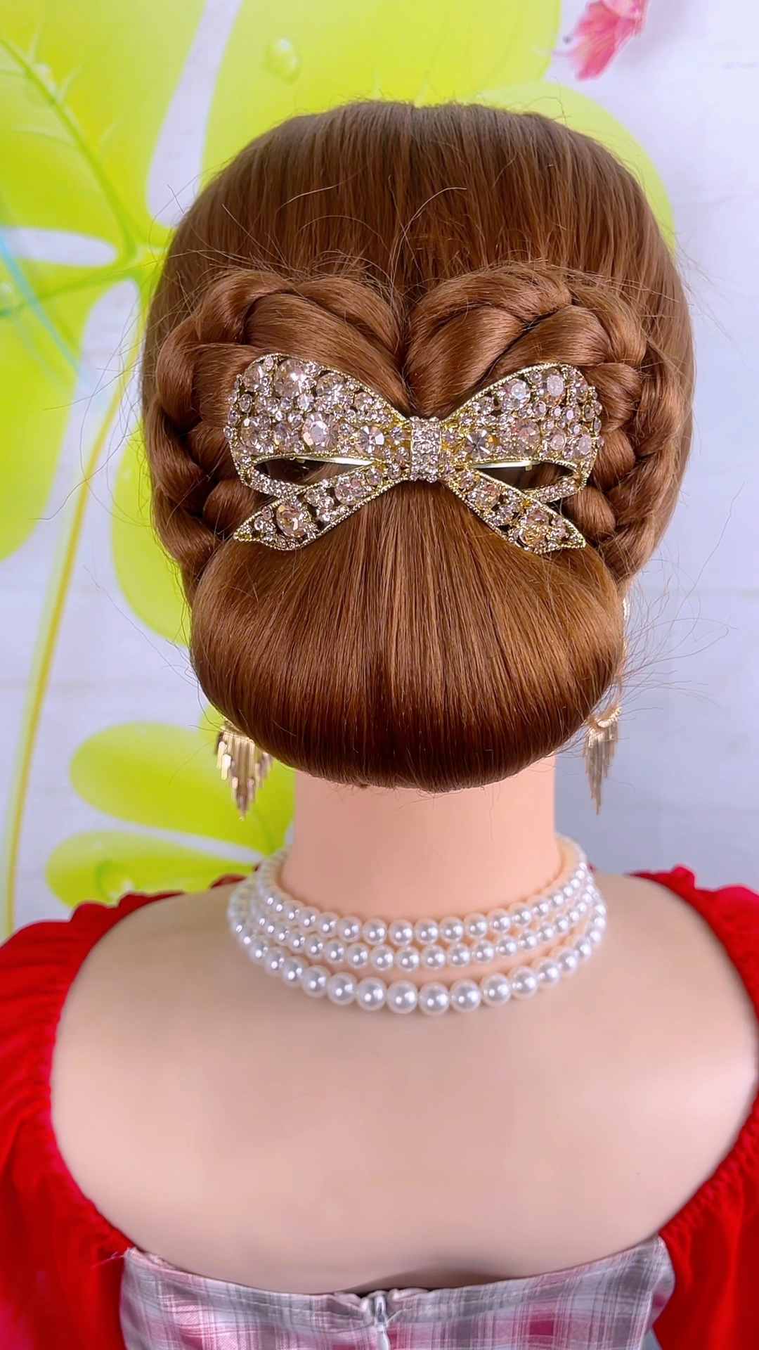 简单易学高贵大气旗袍盘发