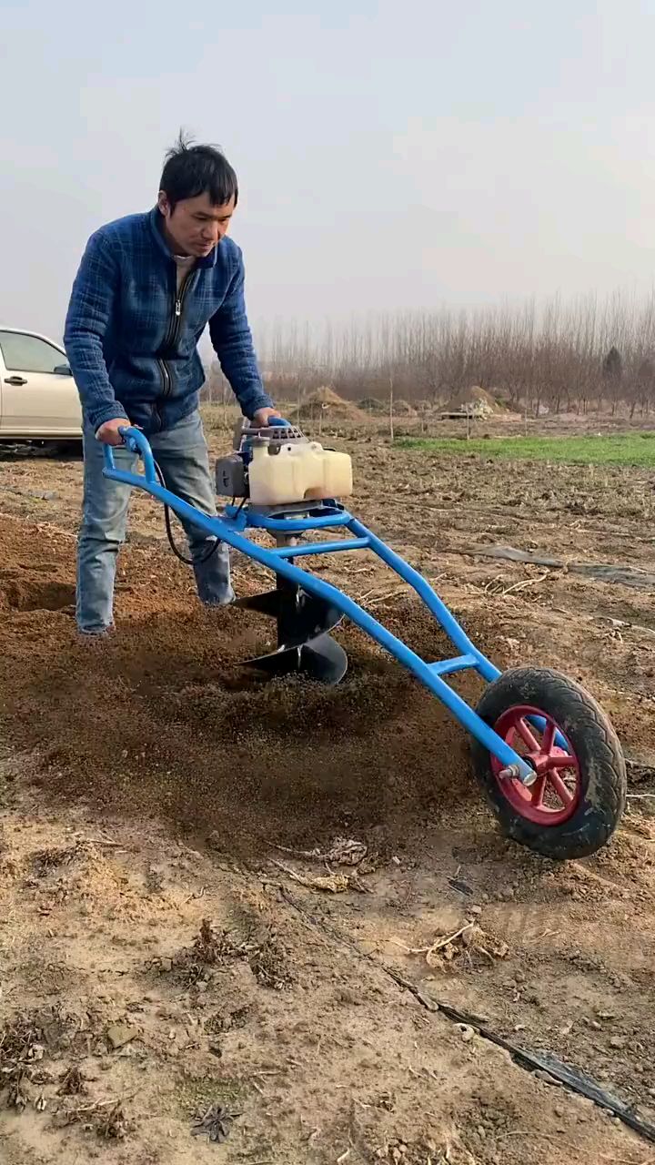挖树坑,手推挖坑机,植树挖坑机