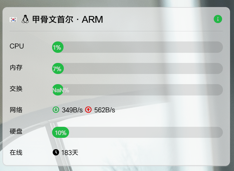 [不限流量]  距离甲骨文提供ARM机器已经过去半年了