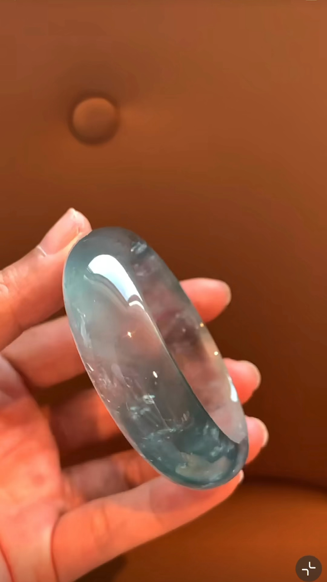 分享宽版轮胎翡翠手镯太漂亮了