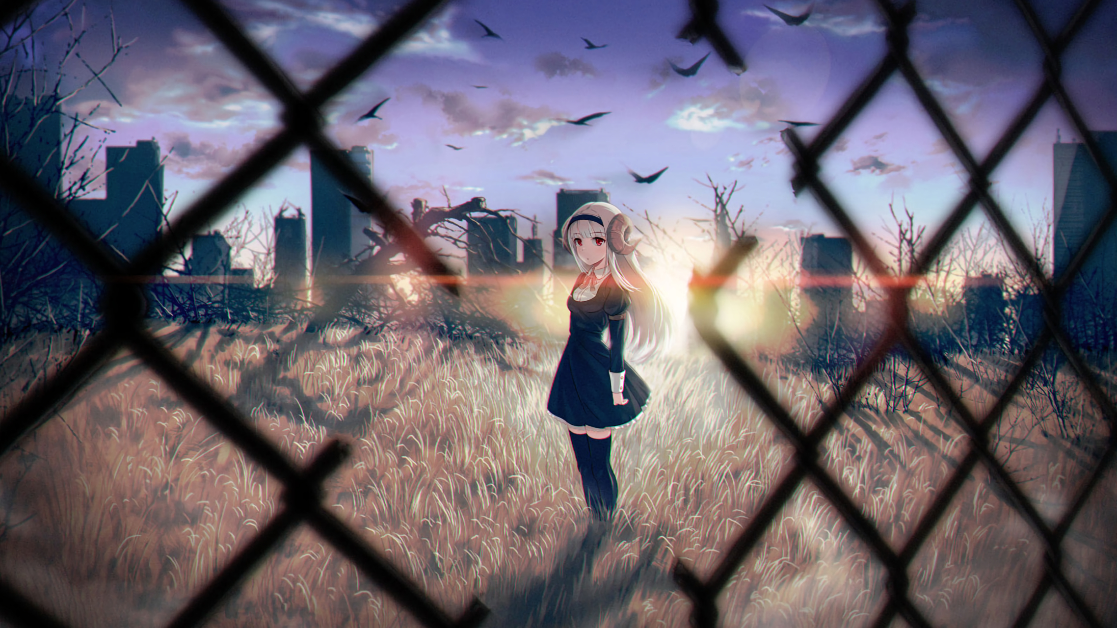 末日后的世界#二次元美图# #动漫美图