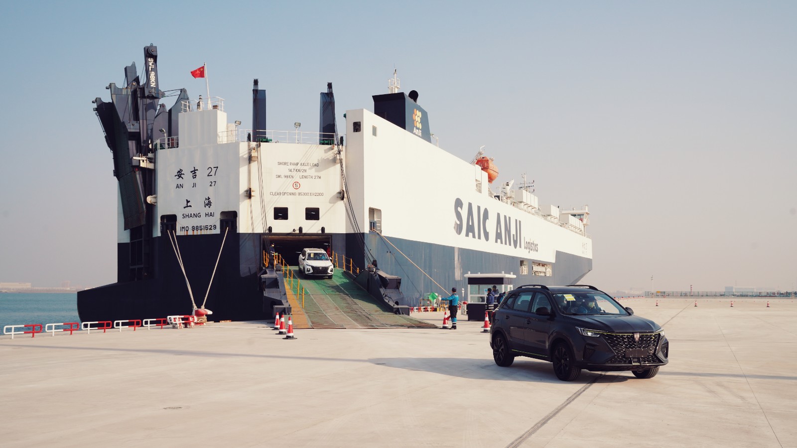 天津港又一滚装码头正式投产运营