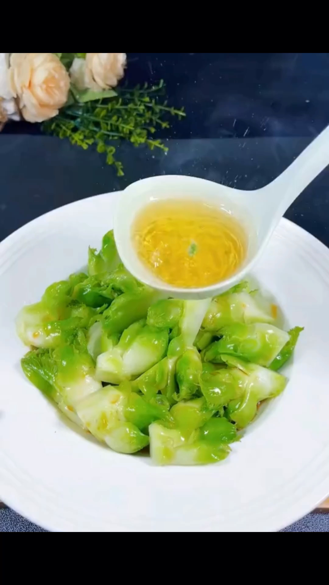 葱油儿菜香嫩爽口好吃分分钟教会你