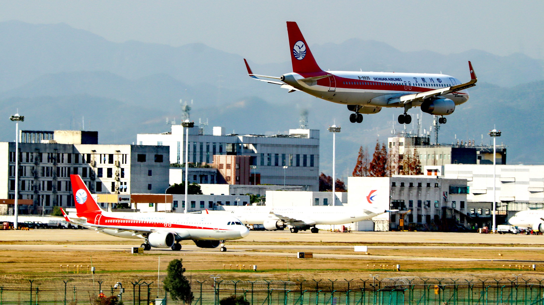 成都航空空客a320图片