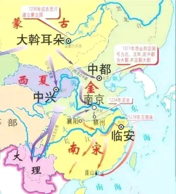 金国灭亡时比"靖康之耻"惨十倍,皇后被绘成《尝后图》