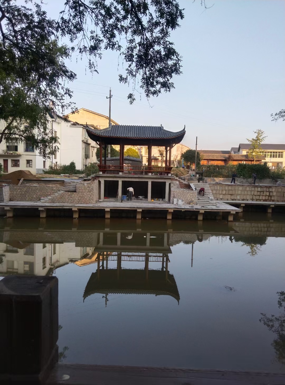 水榭亭,多数建立于水岸边凉亭