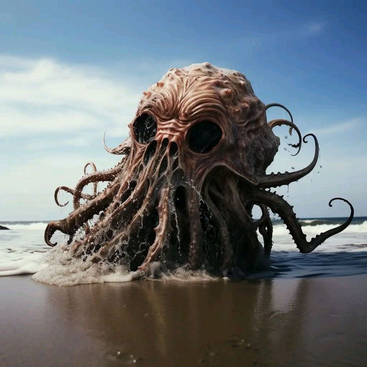 核辐射洗礼后的海洋生物