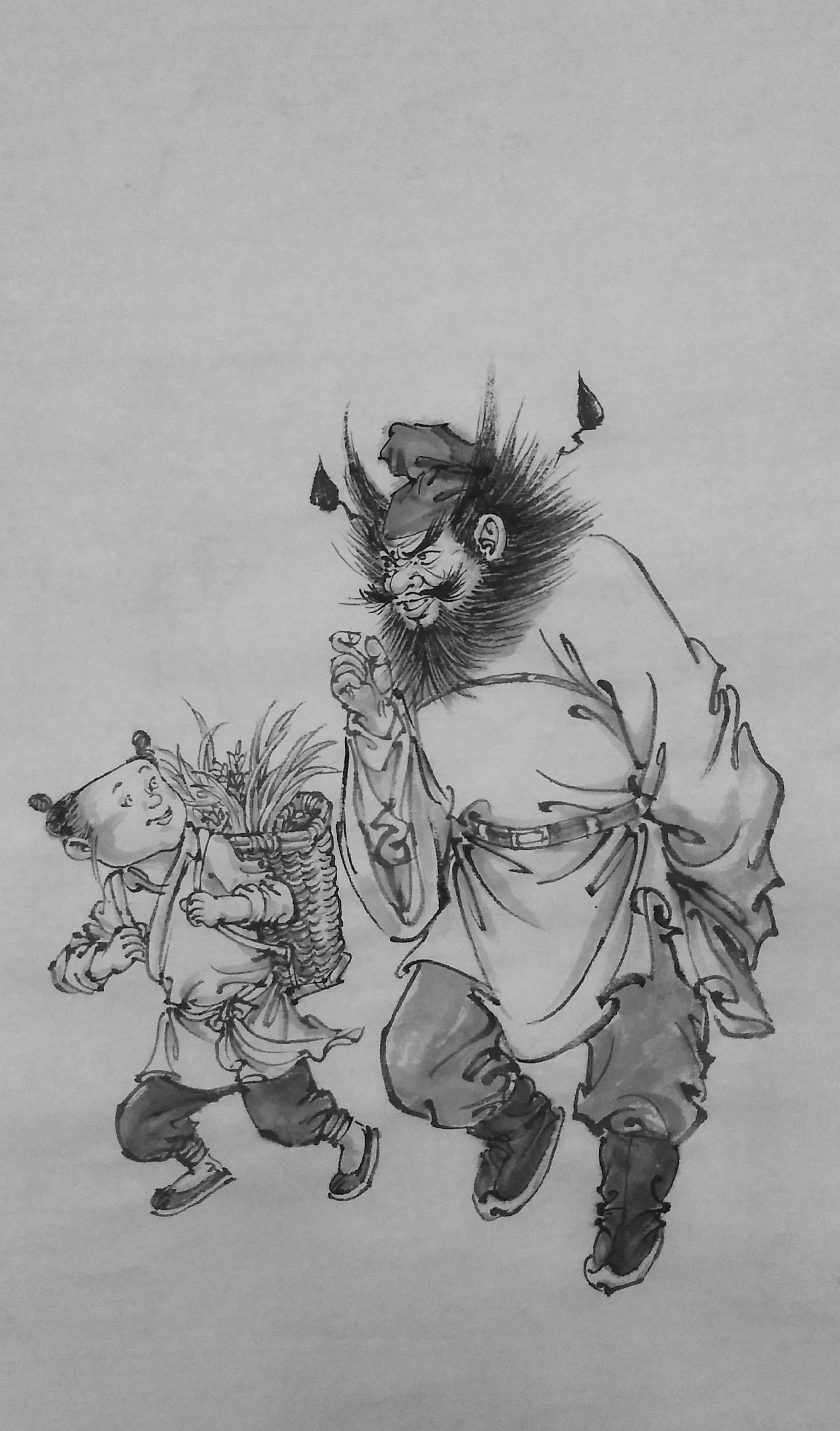 《钟馗伏魔图》