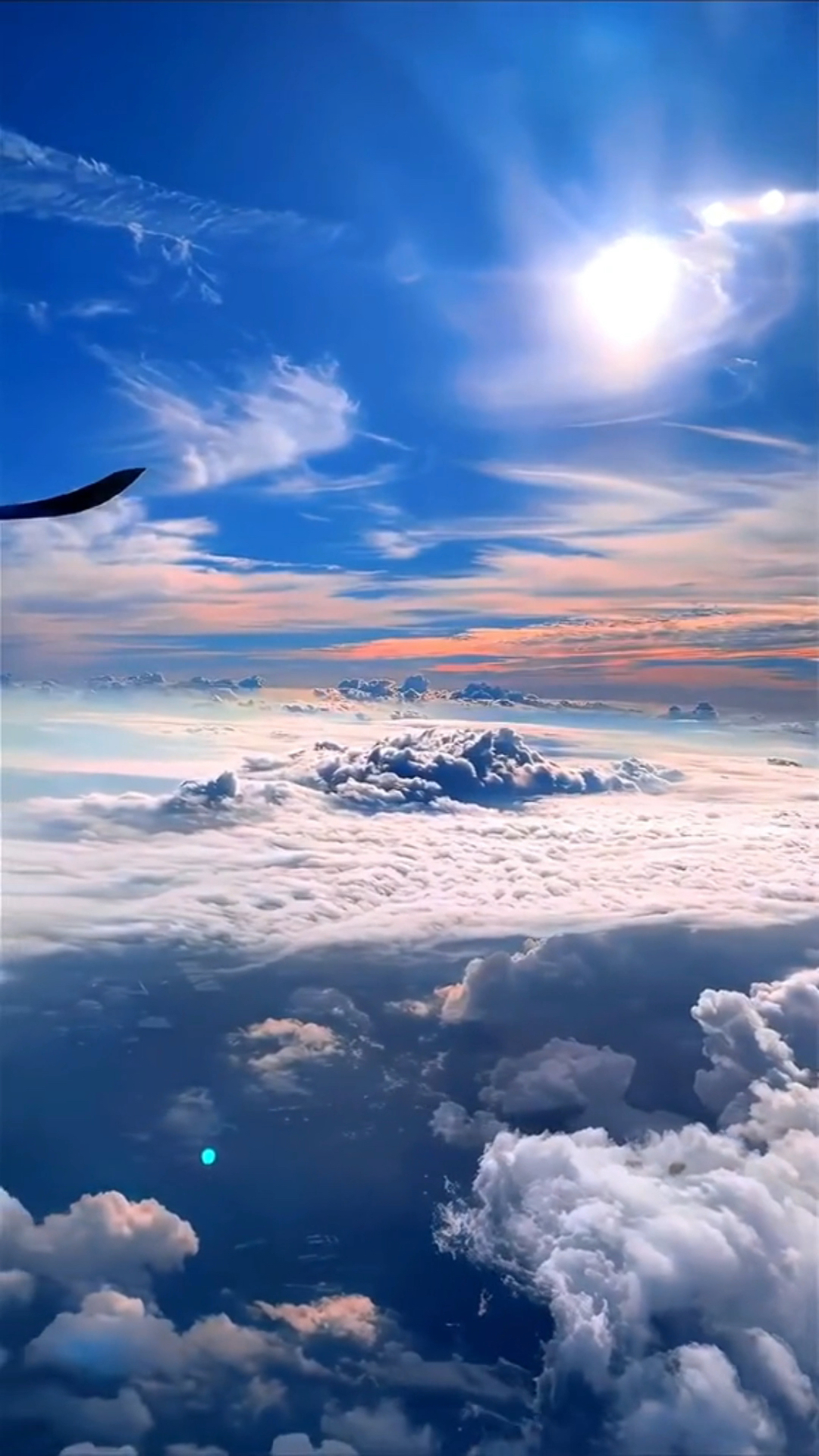 白天第一次坐飞机,才能看见如此美景!-度小视