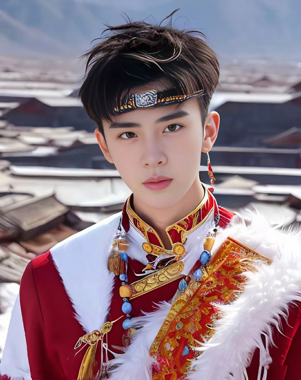 世间真有如此盛世美男吗?#帅哥# #人像摄影# #小鲜肉帅哥