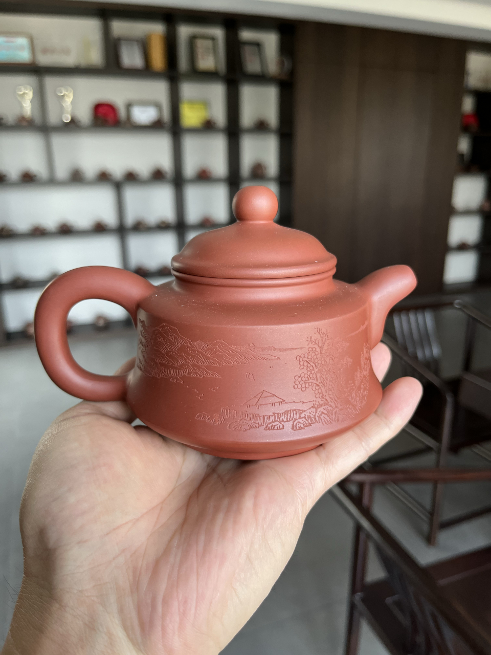 宜兴紫砂壶# #全手工