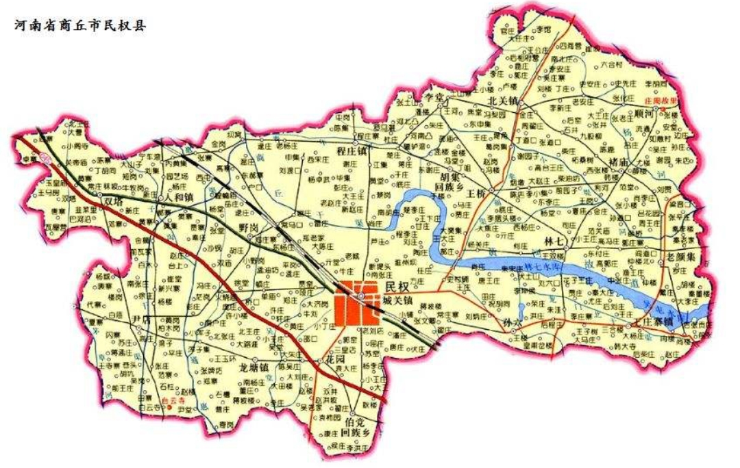 孙姓聚集地:民权县