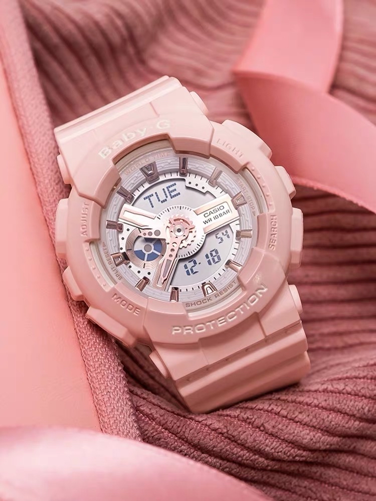 casio卡西欧女表baby-g ba-110cp-4a