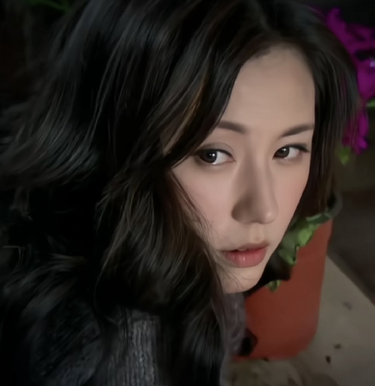 刘心悠这鼻子美的好像雕塑品