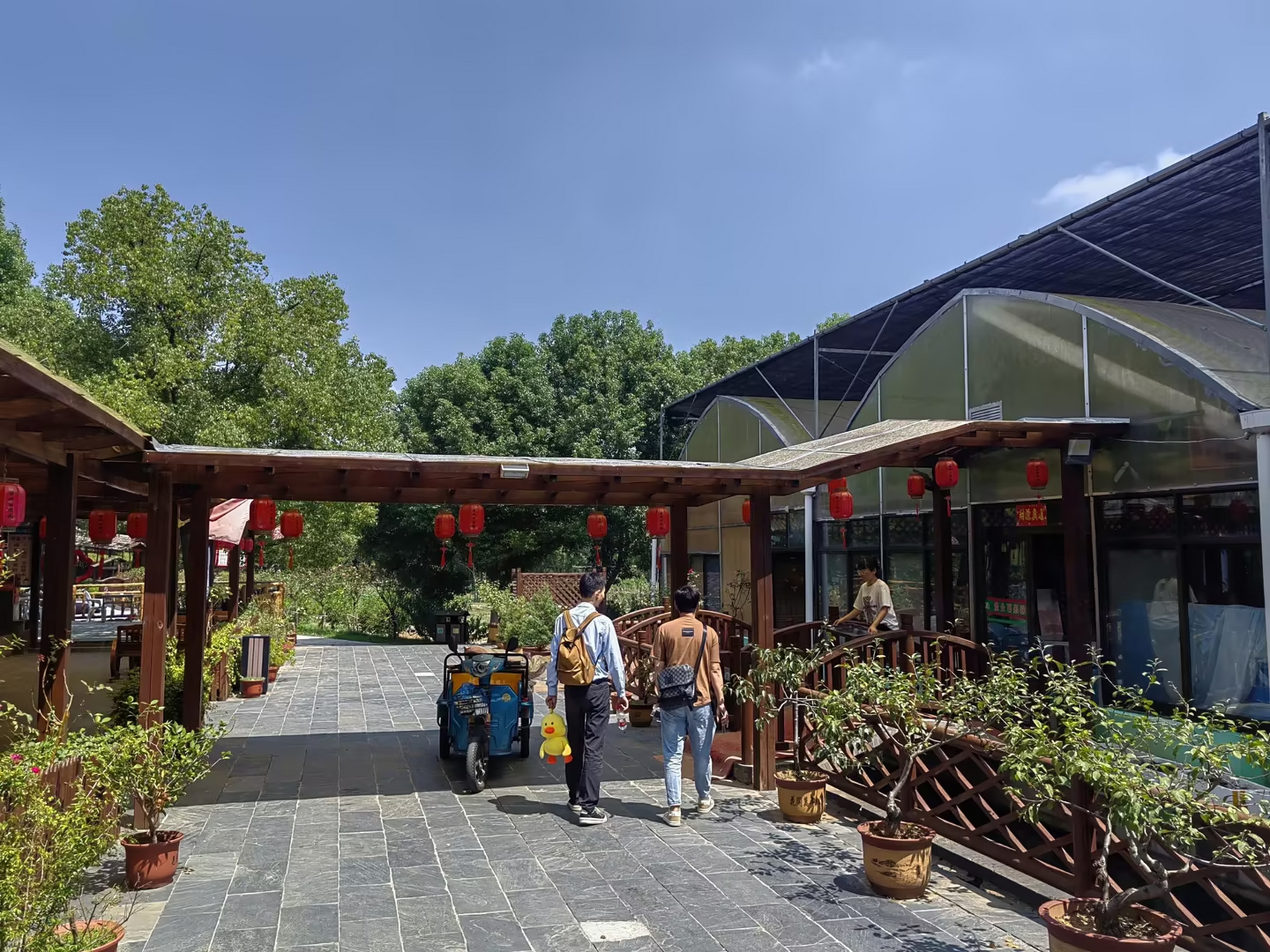 我的旅行日记# 南京江宁百果园,体验感觉一般.