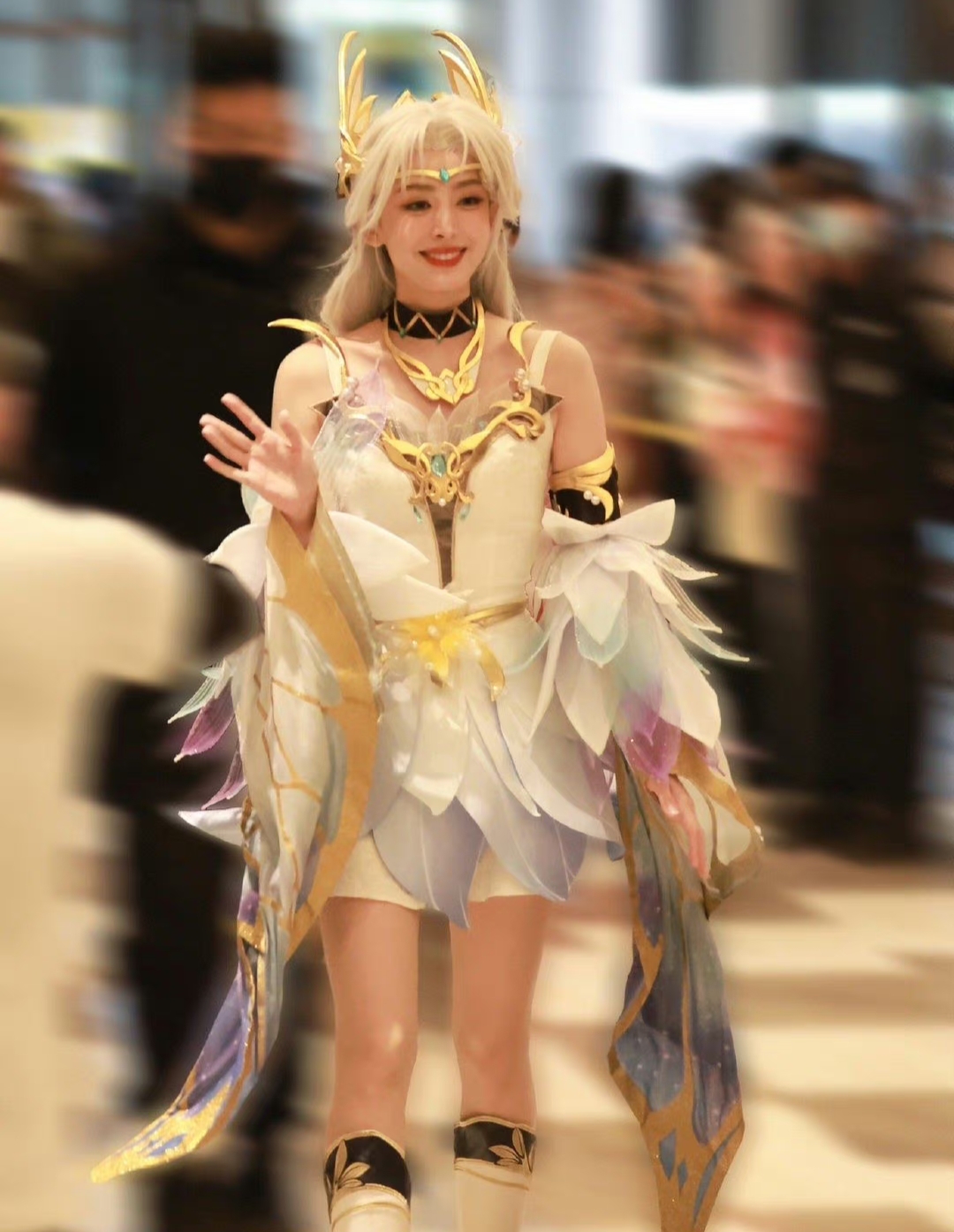 古力娜扎cos王者荣耀貂蝉,美出新高度,网友:我承认我声音大了点