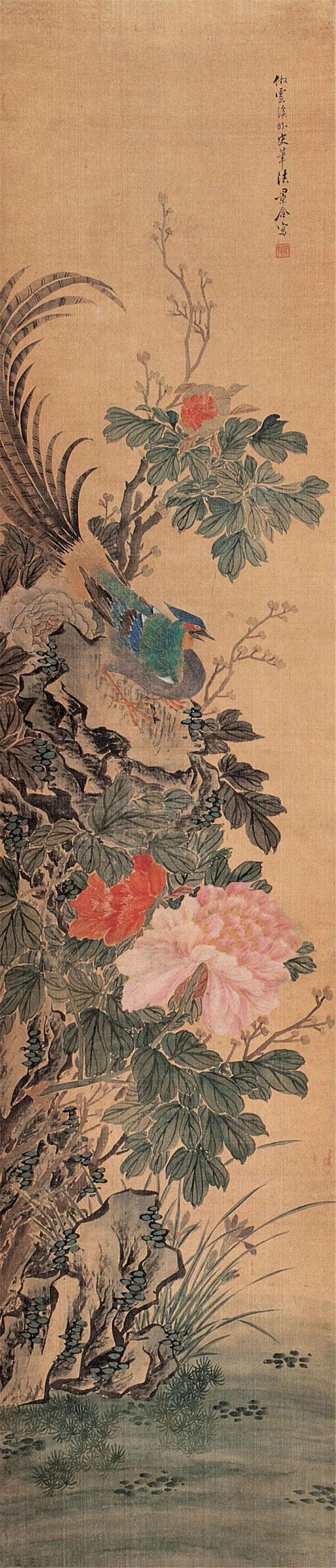 清代马家桐写意作品欣赏