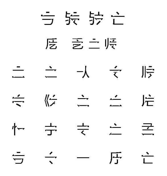 您能接受一種簡單好學的文字嗎?如果它是形聲造字法的繼承和發展