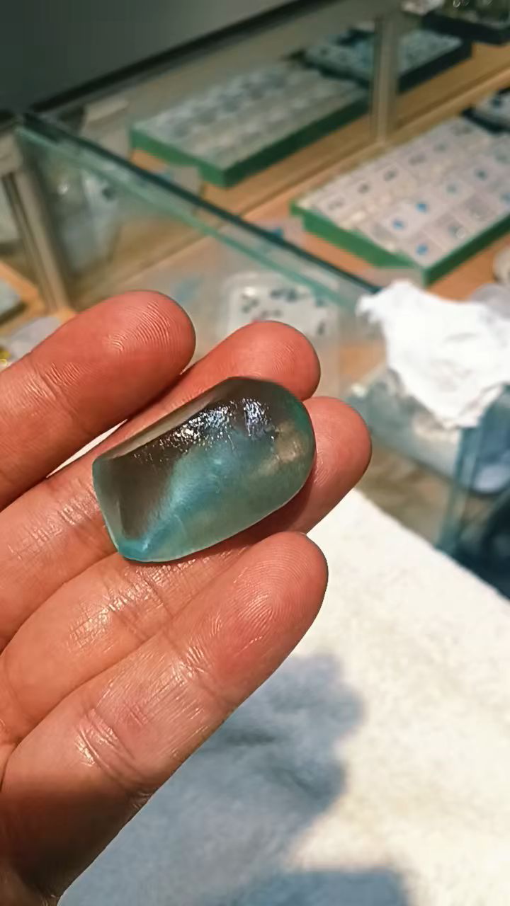 戈壁海蓝宝石美美哒