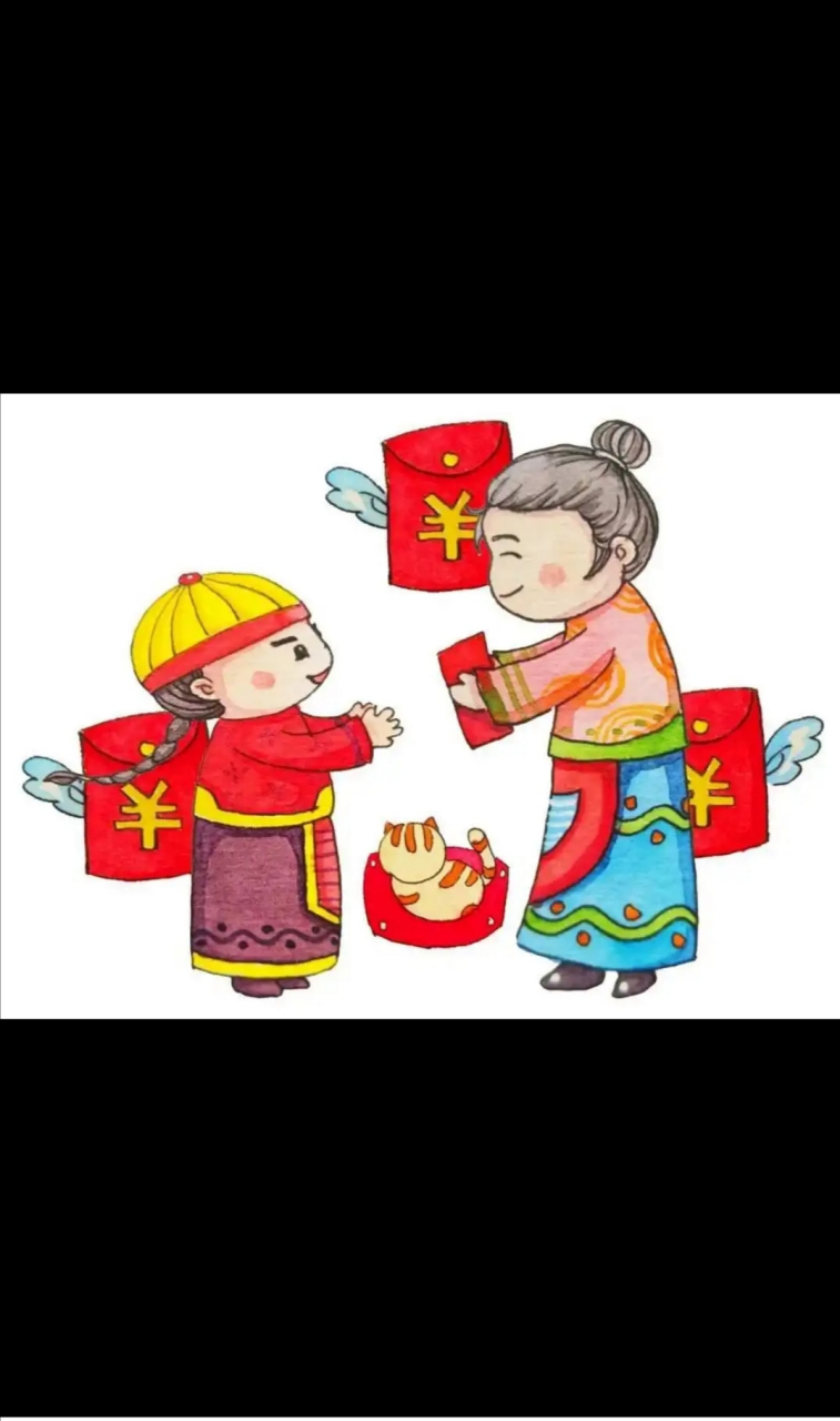 传说古代有一个叫"祟"的妖怪,他每到年三十的时候就