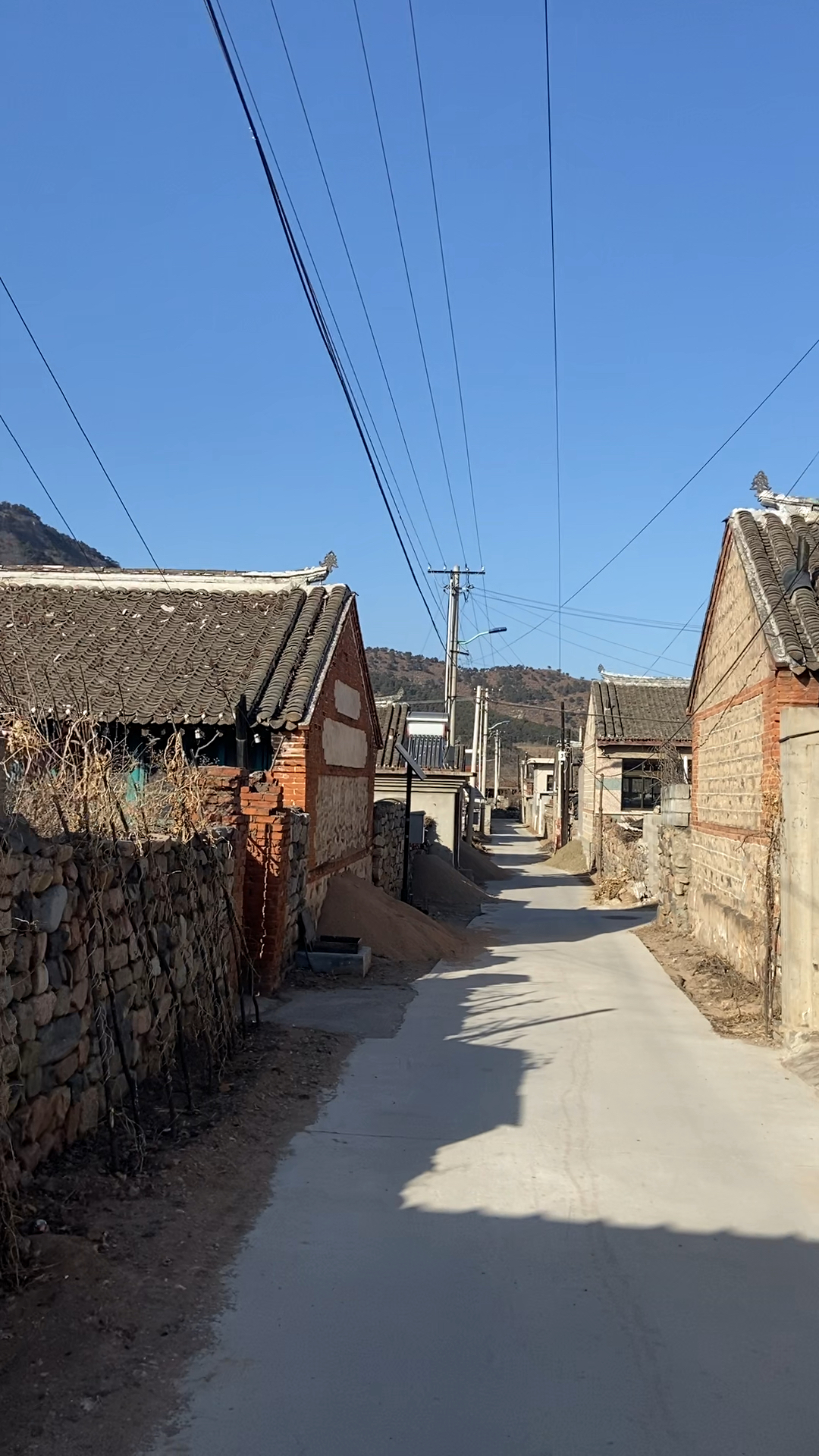 河北秦皇岛安静的小山村