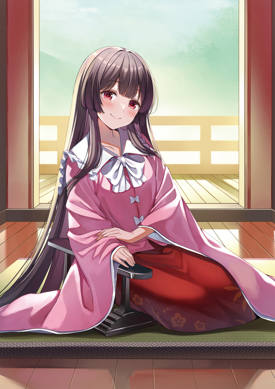 画师:ののこ,蓬莱山辉夜#二次元美图# #我爱二次元# #东方project