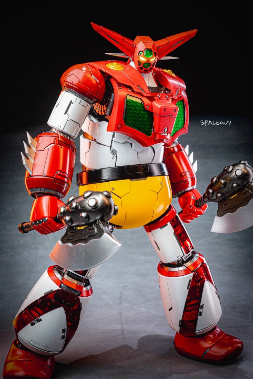 模型欣赏:sky x studio sxd-05 三一万能侠 盖塔1号机,by spaceguy.