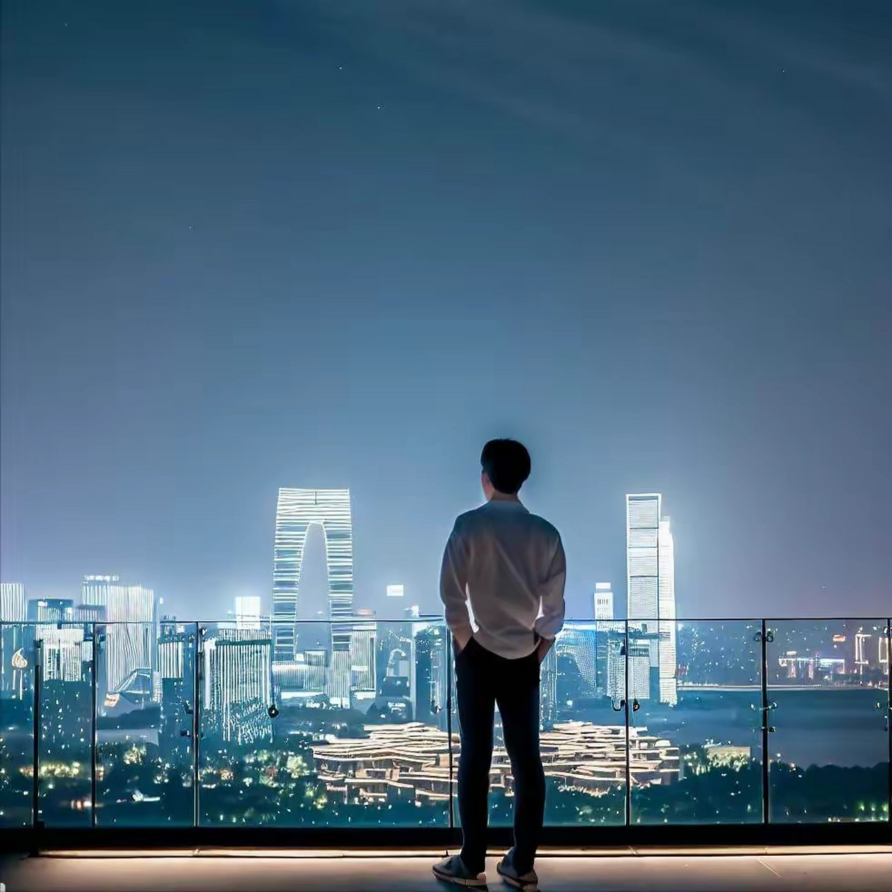 他站在公司集团杭州公司的大门口,手里拎着一个装满了他八年工作生涯