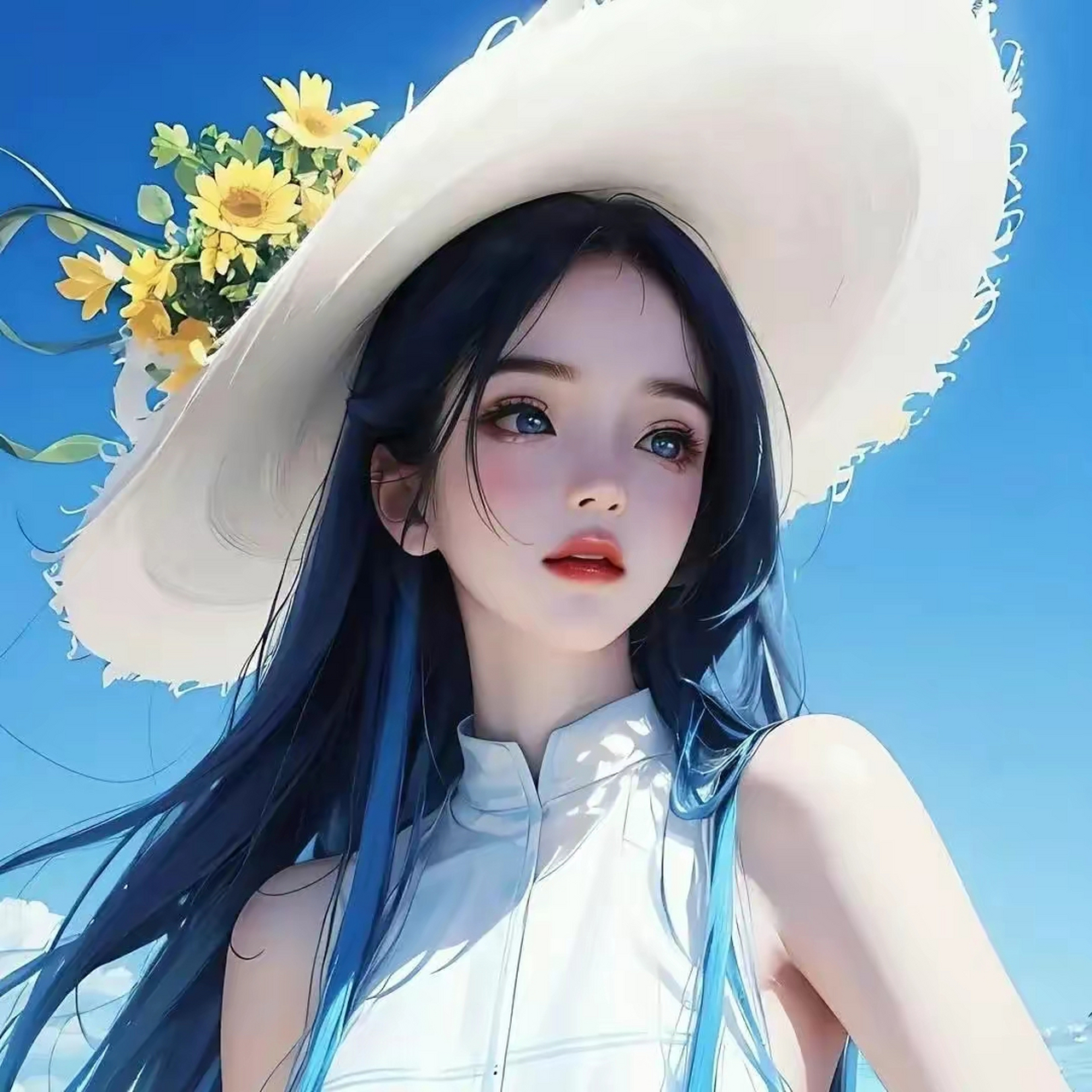 我问他是不是特别漂亮,仙气飘飘才叫做小仙女.