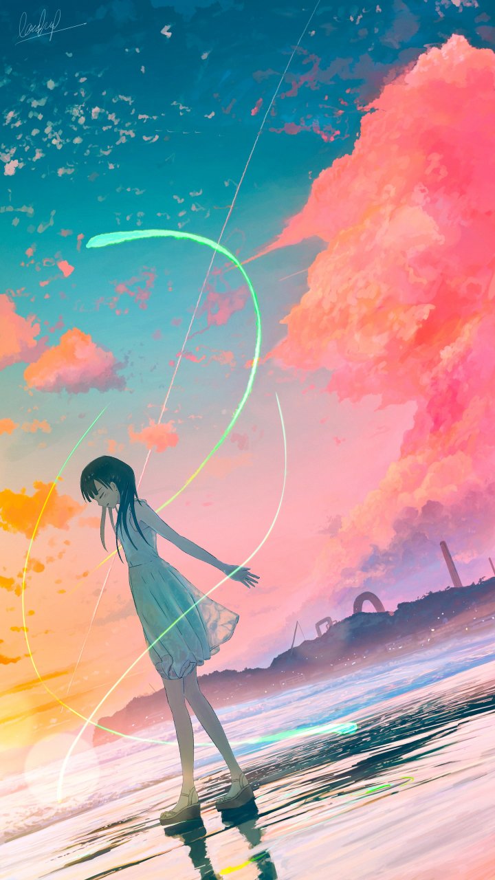 回家路上 画师:banishment#二次元#  #动漫