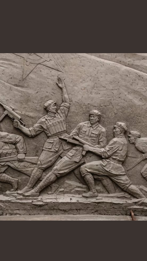 纪念馆浮雕文化墙!