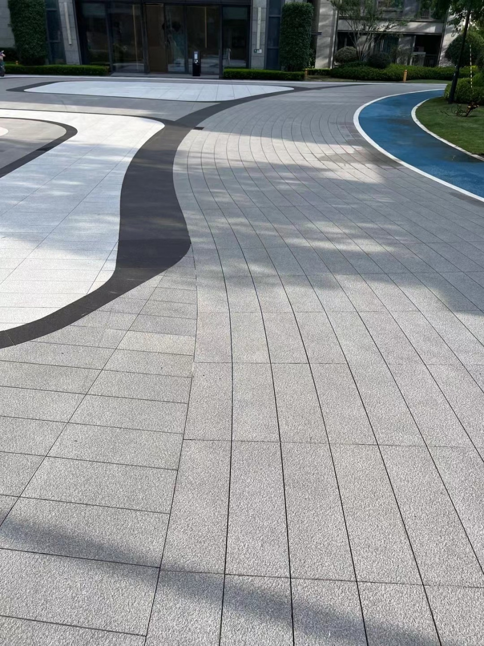 pc仿石生态砖铺装效果