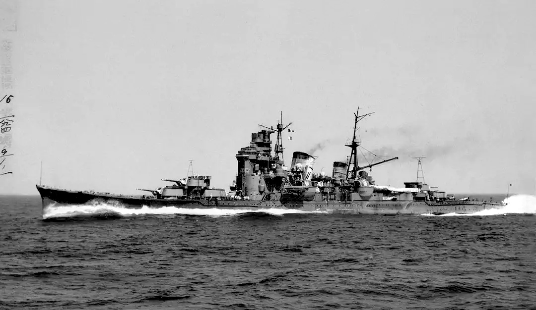 舰船欣赏:ijn 妙高级重巡洋舰