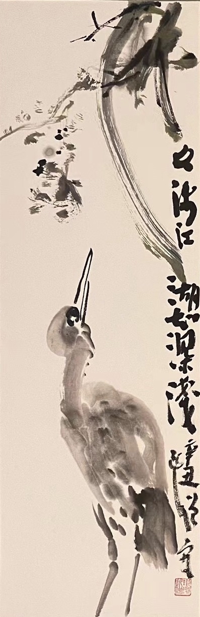 近僧写意花鸟别具一格