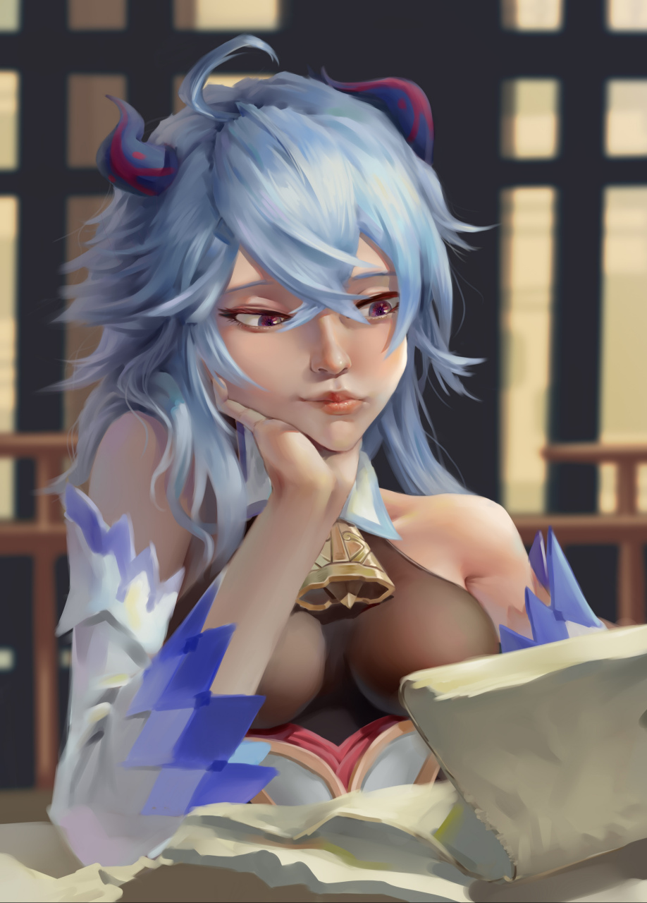 ai绘画 甘雨 椰羊