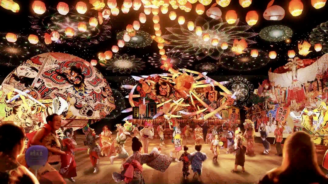 一年一度的日本青森睡魔祭-2023