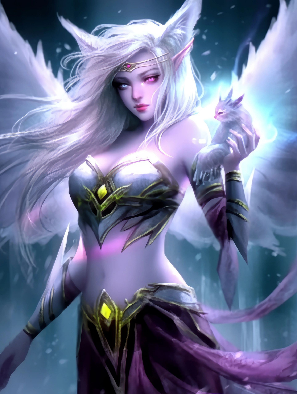 【英雄联盟|莫甘娜】浴火重生的女英雄|||英雄联盟中的莫甘娜,身着