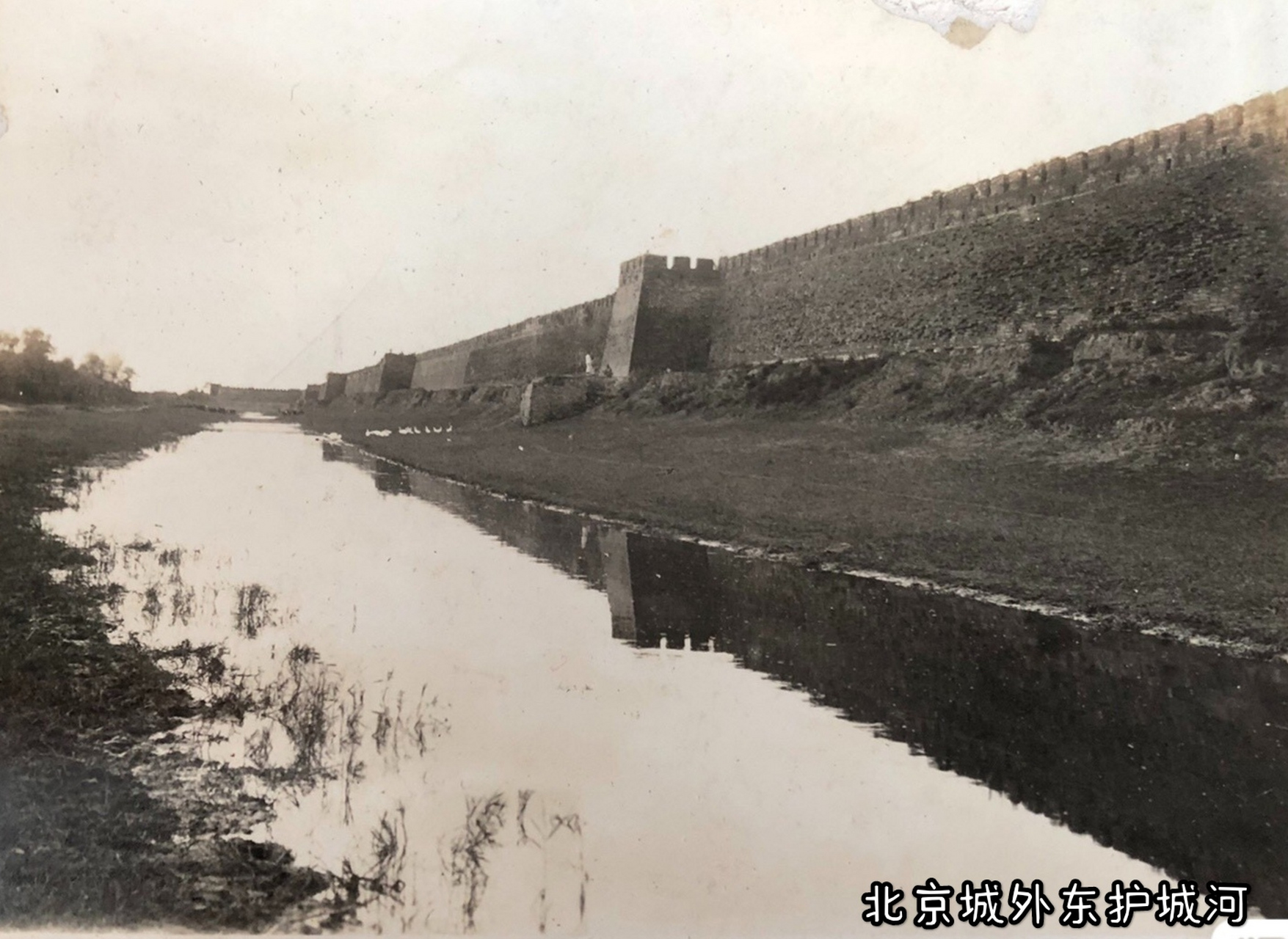 老北京护城河图片