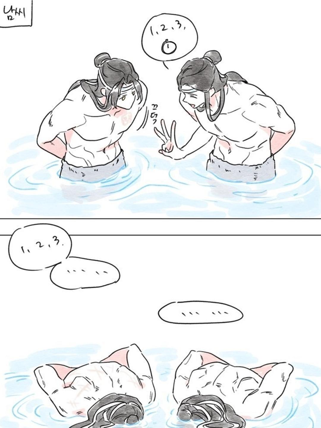 水下憋气挑衅!这该死的胜败欲「捂脸」