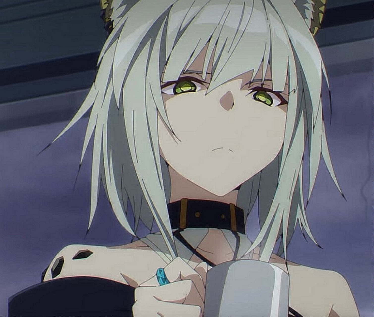 明日方舟 凯尔希这像看垃圾的眼神真不错啊