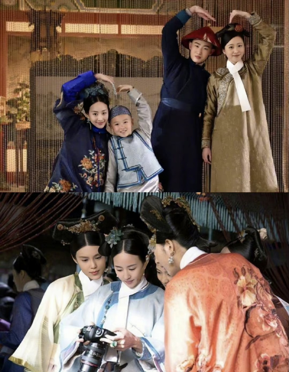 如懿传剧组最新合照#如懿传那些年的幕后花絮,我看剧看的牙痒痒,谁