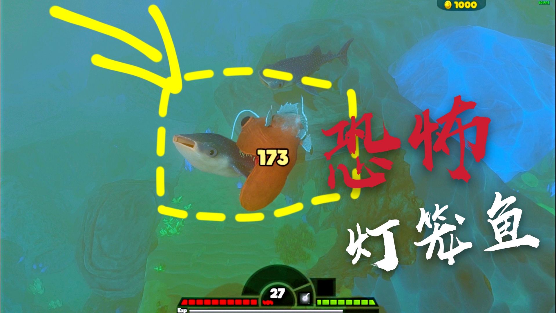 海底大猎杀:你们绝对没见过这么恐怖的灯笼鱼!一口一个巨齿鲨?